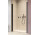 Część lewa drzwi prysznicowych do wnęki Radaway Nes 8 Black DWD 35, szkło przejrzyste, 35x200cm, czarny profil