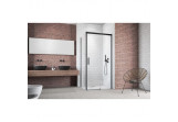 Drzwi suwane Radaway Idea Black KDJ 120 PRAWE 118-119.5x200.5cm, szkło przejrzyste, profil czarny