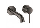 Bateria umywalkowa 2-otworowa Grohe Essence, podtynkowa - hard graphite