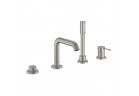 Bateria wannowa Grohe Essence, 4-otworowa, wys. 251 mm - stal nierdzewna