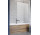 Parawan nawannowy Radaway Essenza Pro PND II, prawy, szkło przejrzyste, 100x150cm, profil chrom