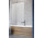 Parawan nawannowy Radaway Essenza Pro PND II, lewy, szkło przejrzyste, 110x150cm, profil chrom