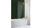 Parawan nawannowy Radaway Essenza Pro Gold PNJ II, szkło przejrzyste, 50x150cm, złoty profil
