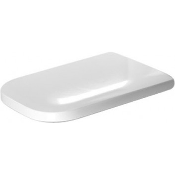 Deska WC Duravit D-Code Vital, wolnoopadająca, 48x35cm, biała