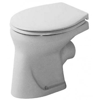 Miska WC stojąca Duravit Starck 3, 66x36cm, HygieneGlaze, biała