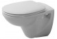 Miska WC stojąca Duravit Starck 3, 66x36cm, odpływ poziomy, HygieneGlaze, biała