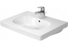 Umywalka meblowa Duravit D-Code, 65x49cm, jeden otwór pod baterię, biała