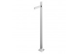 Bateria umywalkowa wolnostojąca Bruma Adamastor, wysokość 101cm, bez korka, chrom