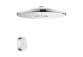 Deszczownica Grohe Rainshower SmartConnect 310, kwadratowa, 310x310mm, 2 strumienie, pilot do zmiany strumienia, chrom