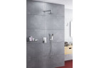 Zestaw prysznicowo-wannowy Excellent Keria, podtynkowy, deszczownica slim 200x200mm, ramię ścienne 400mm, chrom 