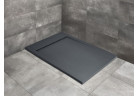 Brodzik prostokątny Radaway Teos F, 120x80 cm, konglomeratowy, antracytowy
