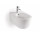 Bidet wiszący Excellent Doto, 53,5x37cm, biały