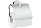 Uchwyt na papier Hansgrohe Logis Universal, z osłonką, ścienny, chrom