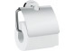 Uchwyt na papier Hansgrohe Logis Universal, z osłonką, ścienny, chrom