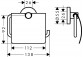 Uchwyt na papier Hansgrohe Logis Universal, z osłonką, ścienny, chrom