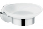 Mydelniczka Hansgrohe Logis Universal, ścienna, szklana, chrom