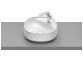 Umywalka nablatowa Roca Beyond, 59x46cm, Finceramic, bez przelewu, biała