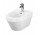 Bidet zawieszany Cersanit Crea, owalny, 51x35cm, biały