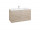 Zestaw łazienkowy Roca Unik Victoria Basic, 100x46cm, 2 szuflady, brzoza