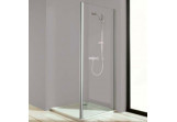 Ścianka boczna do drzwi przesuwnych Huppe Classics 2, 900mm, Anti-Plaque, srebrny profil