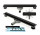 Odpływ liniowy Rea Neo Slim Pro Black, 80 cm, z syfonem, nóżkami i mankietem uszczelniającym, czarny