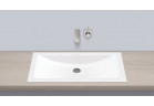 Umywalka wpuszczana w blat Alape R-Series, prostokątna, 800x450mm, bez przelewu, EB.R800, biała