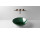 Umywalka nablatowa Alape Aqua, średnica 450mm, bez przelewu,  deep green