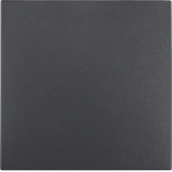 Ramka 1-krotna Berker B.7, szkło czarne/antracyt mat