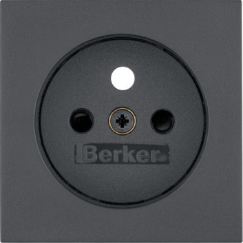 Klawisz do łączników Berker B.7, 1-krotny, antracyt mat