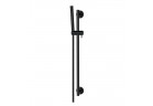 Zestaw prysznicowy suwany Omnires Microphone, czarny