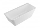 Wanna wolnostojąca przyścienna Excellent Lila 2.0, 170x75cm, akrylowa, z przelewem, biała