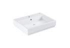 Umywalka wisząca Grohe Cube Ceramic, 60cm, z przelewem, otwór na baterię, biel alpejska