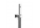 Bidetka Gessi Rettangolo, ścienna, wąż 125cm, chrom