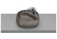 Umywalka nablatowa Roca Beyond, 59x46cm, Finceramic, bez przelewu, biała