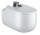 Bidet wiszący Roca Beyond, 58x40cm, z otworami pod pokrywę, perła