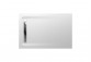 Brodzik prostokątny Roca Aquos, 1000x900mm, ultracienki, Stonex, biały