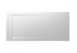 Brodzik prostokątny Roca Aquos, 2000x900mm, ultracienki, Stonex, biały