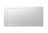 Brodzik prostokątny Roca Aquos, 2000x900mm, ultracienki, Stonex, biały