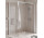 Kabina prysznicowa Walk-In Novellini Kaudra H+H Frame, 170x70cm, wersja prawa, z wieszakiem na ręcznik, profil czarny mat