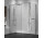 Kabina prysznicowa Walk-In Novellini Kaudra H+H Frame, 170x70cm, wersja lewa, z półką, profil czarny mat