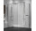 Kabina prysznicowa Walk-In Novellini Kaudra H+H Frame, 150x90cm, wersja lewa, z półką, profil czarny mat