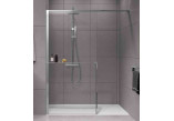 Ścianka prysznicowa Walk-In do wnęki Novellini Kaudra HN Frame, 180x200cm, wersja lewa, profil srebrny