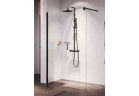Ścianka prysznicowa Walk-In Novellini Giada H, 60x195cm, szkło przejrzyste, profil srebrny