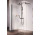 Ścianka prysznicowa Walk-In Novellini Giada H, 60x195cm, szkło przejrzyste, profil srebrny