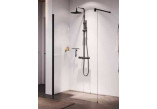 Ścianka prysznicowa Walk-In Novellini Giada H, 160x195cm, szkło przejrzyste, profil chrom