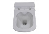 Miska WC z funkcją prysznica TECEone, 54x40cm, bezkołnierzowa, biała