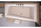 Wanna asymetryczna Besco Intima Slim, 160x90cm, wersja prawa, akrylowa, biała