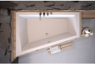 Wanna asymetryczna Besco Intima Duo Slim, 180x125cm, wersja lewa, akrylowa, biała