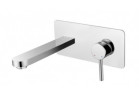 Bateria umywalkowa Besco Decco, podtynkowa, wylewka 180mm, chrom