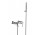 Bateria wannowa Besco Illusion, natynkowa, wylewka 189mm, zestaw natryskowy, chrom